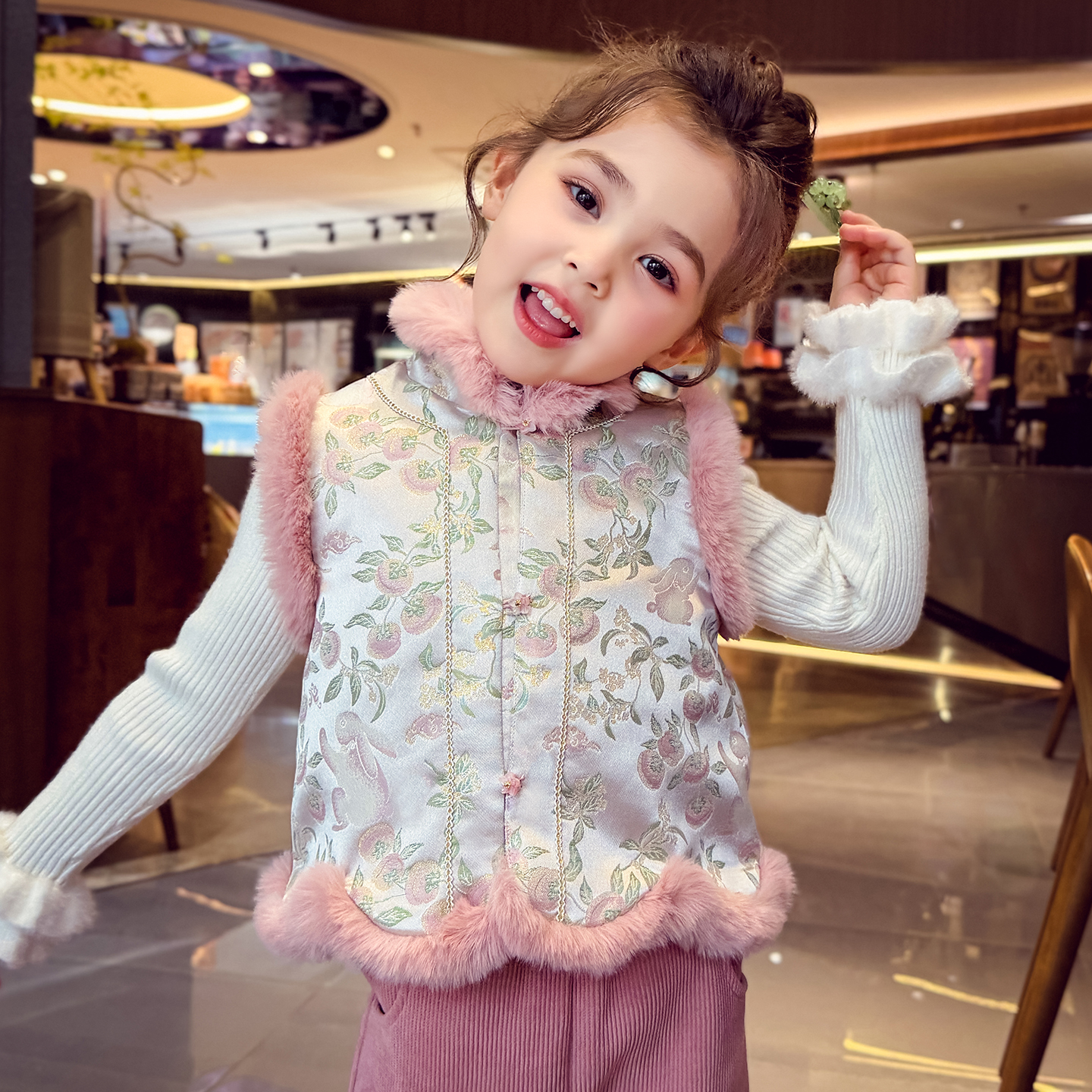 【锦玉花罗】国风织锦提花马甲