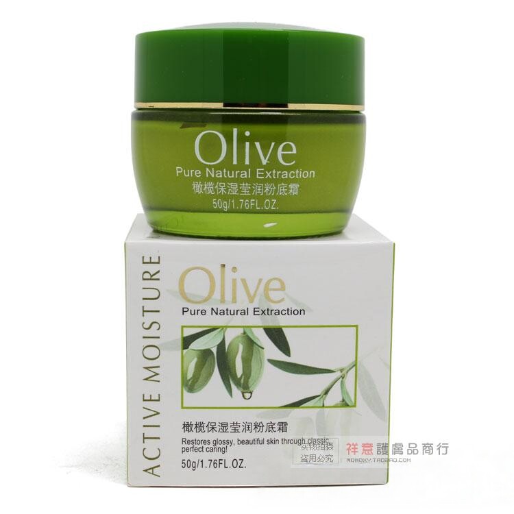 真丽斯橄榄保湿莹润50g粉底霜