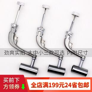 鱼线轮渔线轮纺车轮配件摇把金属渔线轮纺车式可折叠渔轮摇臂