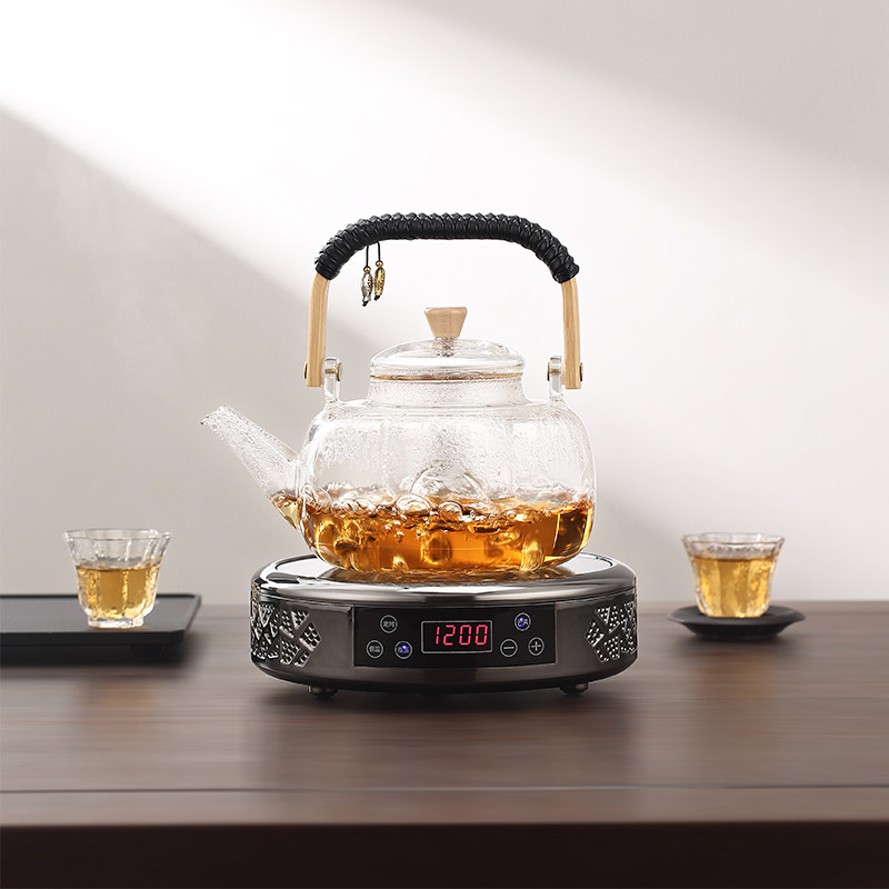 时尚蚂蚁雅阁电陶炉新款家用电热触摸式煮茶器烧水泡茶功夫茶壶具