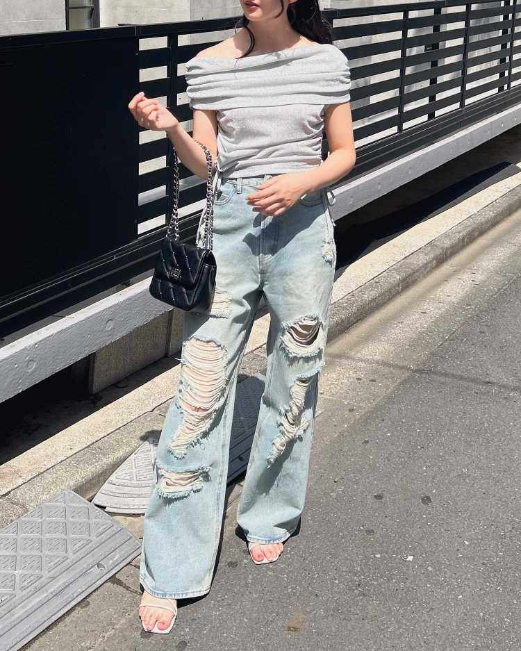 包邮涩谷109原宿日系y2k不牛仔裤