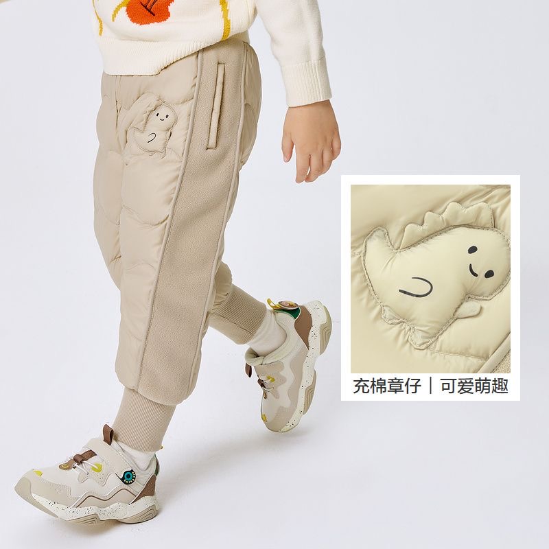 专柜正品加厚白鹅绒品牌童装男女童羽绒服2025冬小童宝宝外套