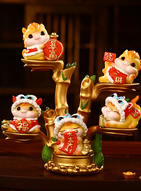 马年招财摆件生肖马工艺品办公室家居酒柜玄关装饰品乔迁新居礼物