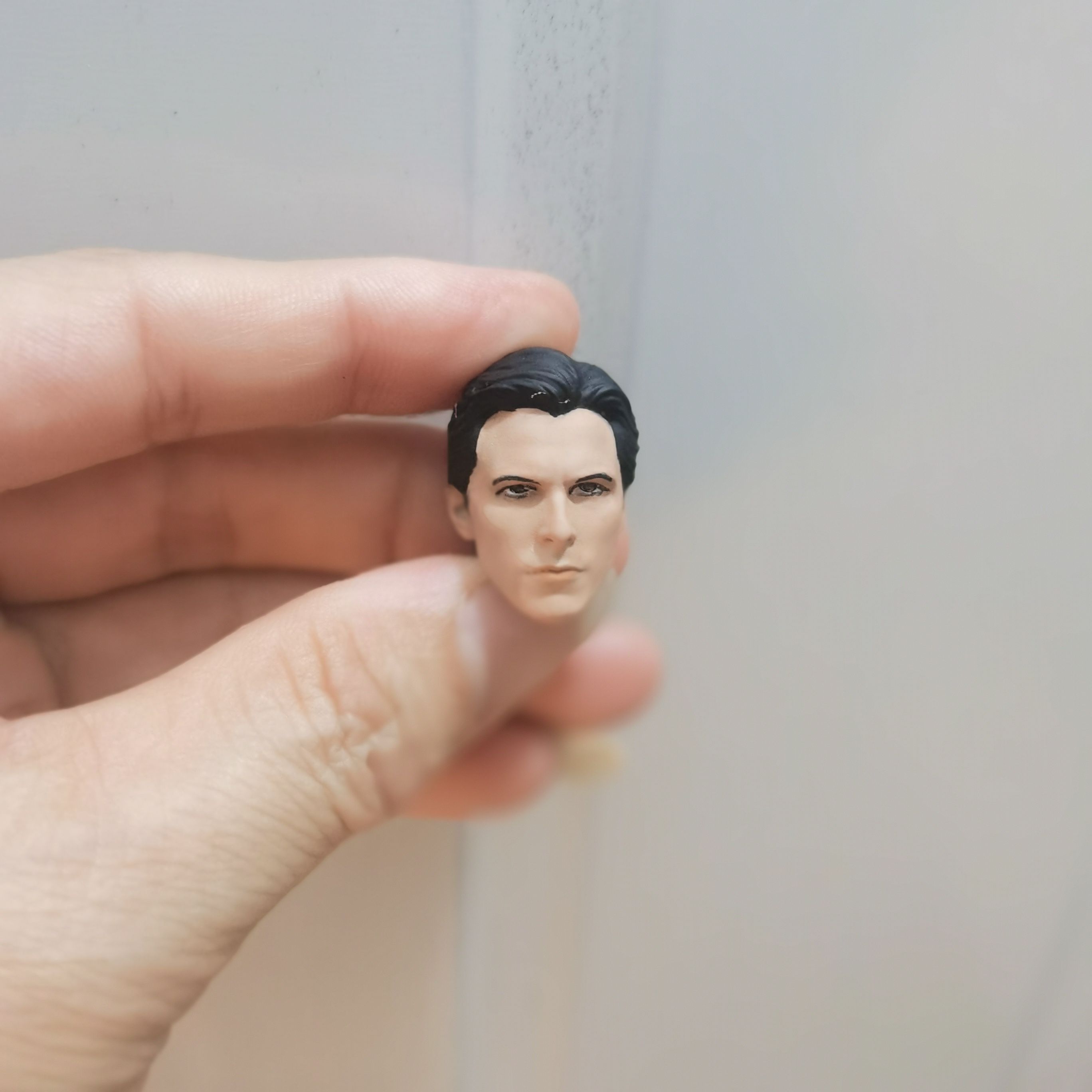 1/12贝尔头用 新款 蝙蝠侠贝恩头雕mezco人偶 非真人