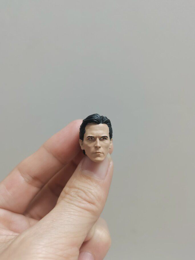 1/12韦恩 蝙蝠侠 贝尔头雕 人偶 非真人 配件