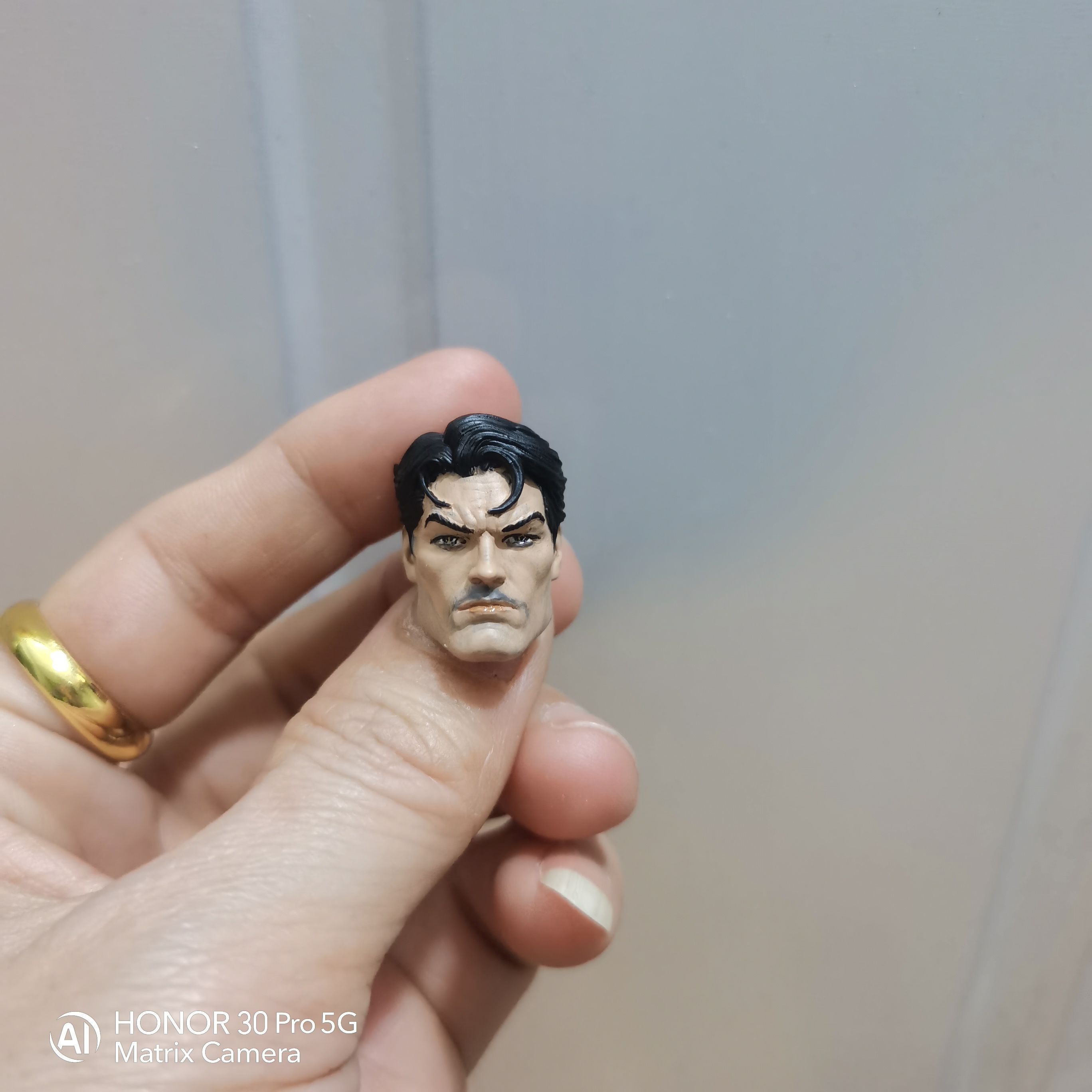 蝙蝠侠布鲁期韦恩头雕 mezco蝙蝠侠头雕