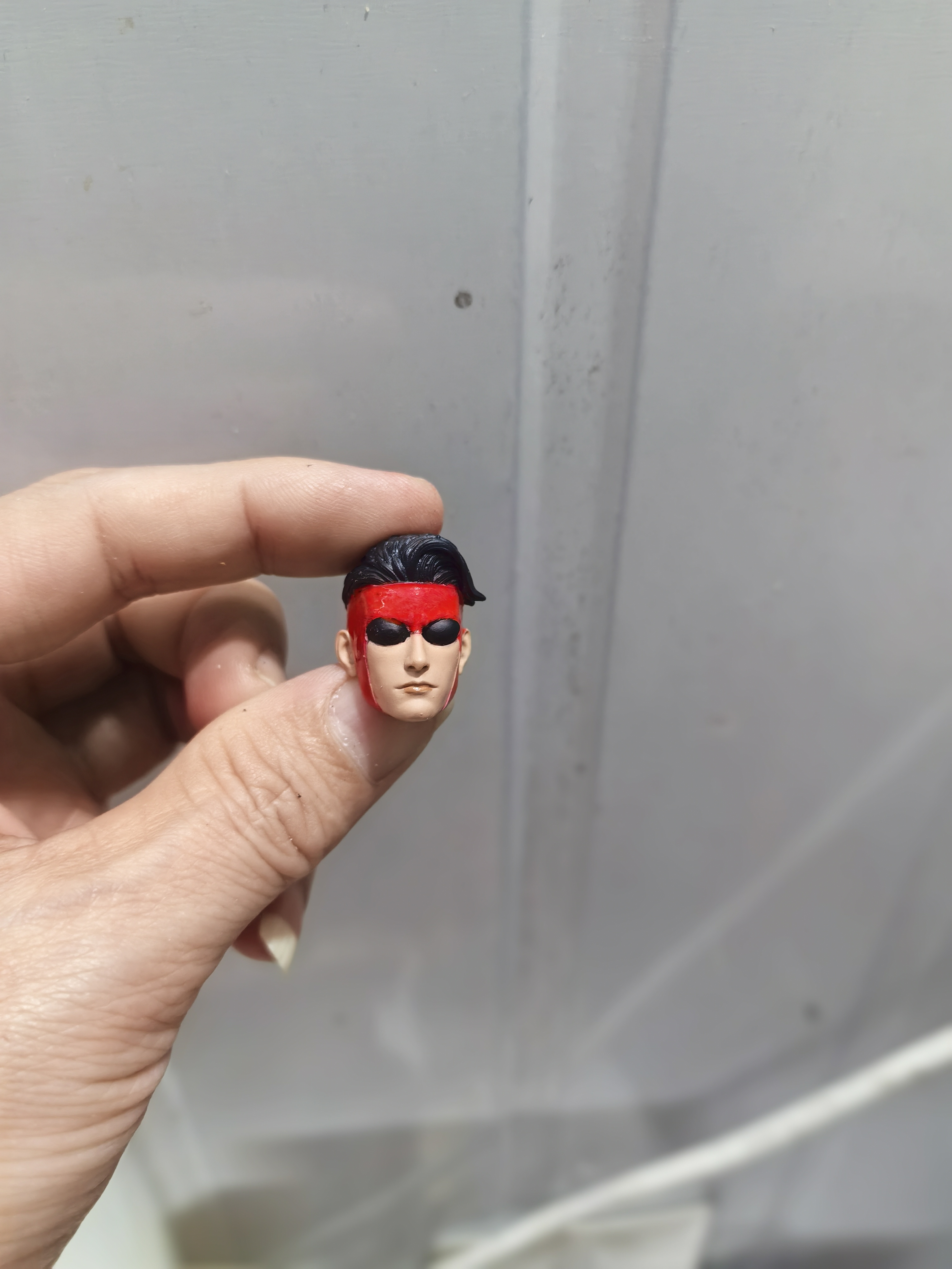 1/12无敌少侠马克格雷森头雕 人偶 非真人