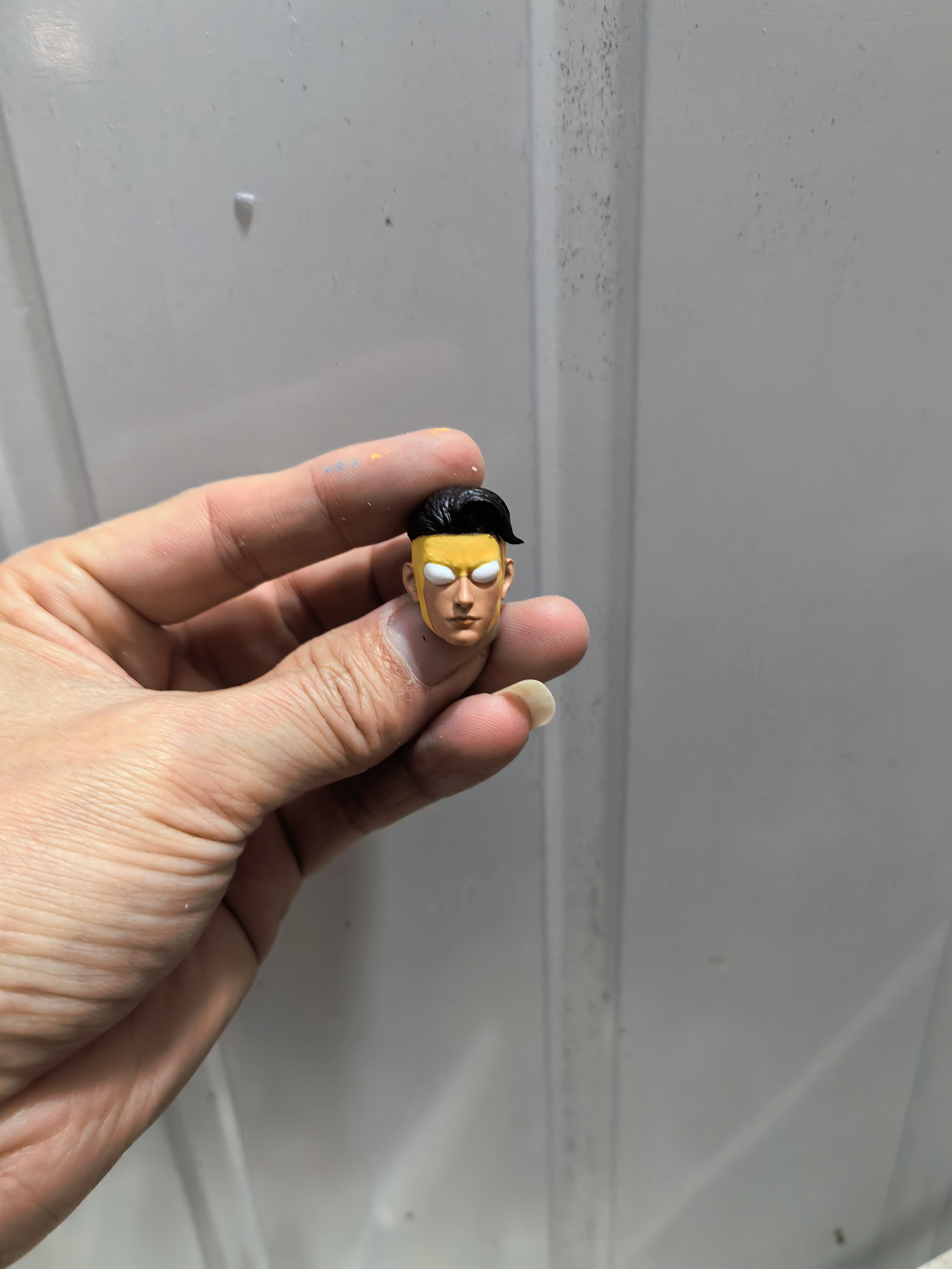 1/12马克格雷森头雕 黄色面涂装 人偶