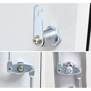 文件柜锁铁皮柜门锁天地锁上下连杆锁员工更衣柜锁芯档案柜信箱锁