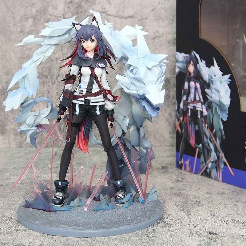 明日德克萨斯德狗精英动漫二次元美少女游戏周边手办模型机箱摆件