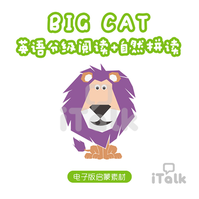 大猫系列英语自然拼读1-11级bigcat自然拼读1-4级绘本PDF音频