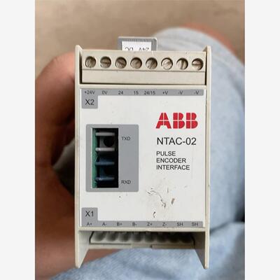 ABB变频器光纤通讯模块 NTAC-02 脉冲编码器接口模块，议价商品