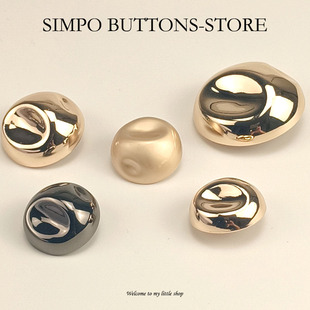 高档时尚 扣子 金属不规则纽扣异形男女西服毛衣大衣风衣棉袄西装