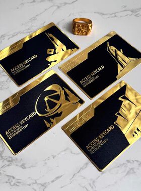 三角洲游戏启动卡nfc金属卡非洲之心东楼经理室总裁会客厅房卡