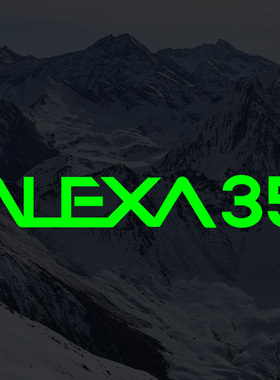 ALEXA35摄影黄金标准创意字母个性防水车窗装饰车贴电动摩托贴画