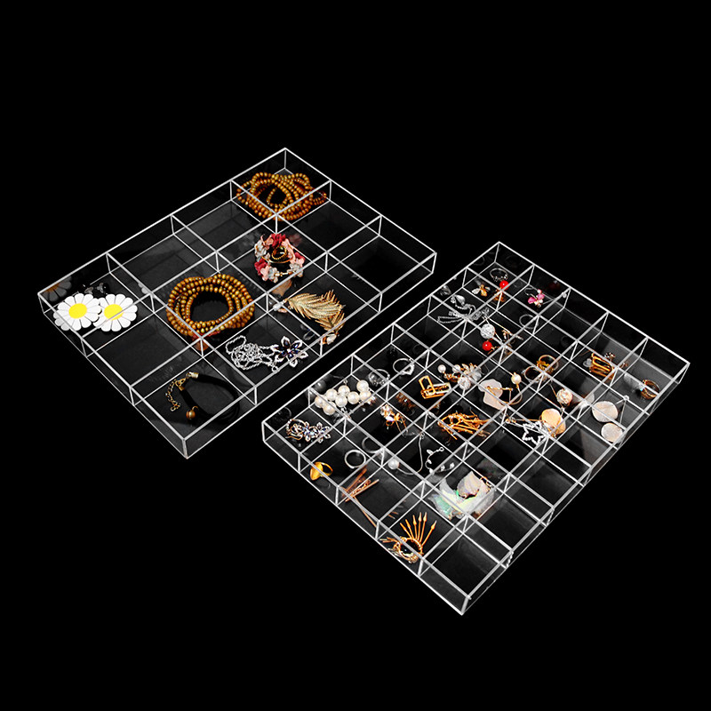 透明亚克力多格收纳展示珠宝首饰盒散珠配件佛珠手串手链小格收纳,饰品/流行首饰/时尚饰品新,首饰展示架,淘宝优惠券,粉丝福利购,淘宝优惠卷