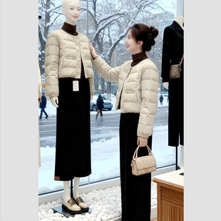 爆款 时尚 新款 羽绒服女2025冬季 宽松保暖面包服厚外套 洋气简约短款
