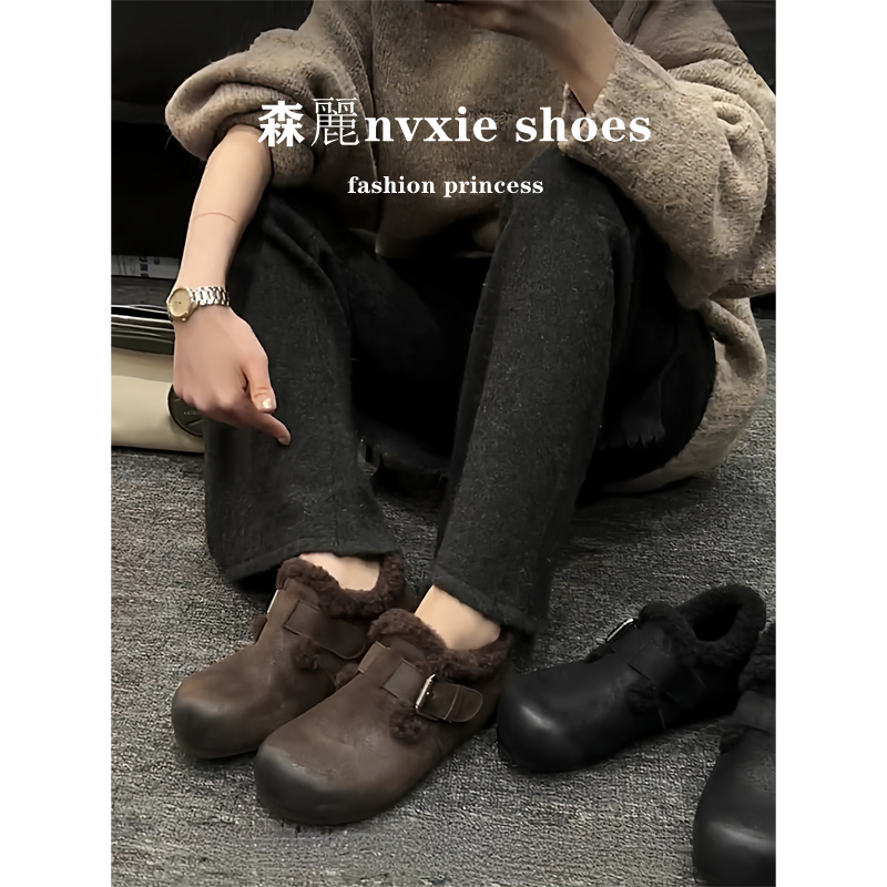 轻便舒适软底软面时尚百搭女鞋