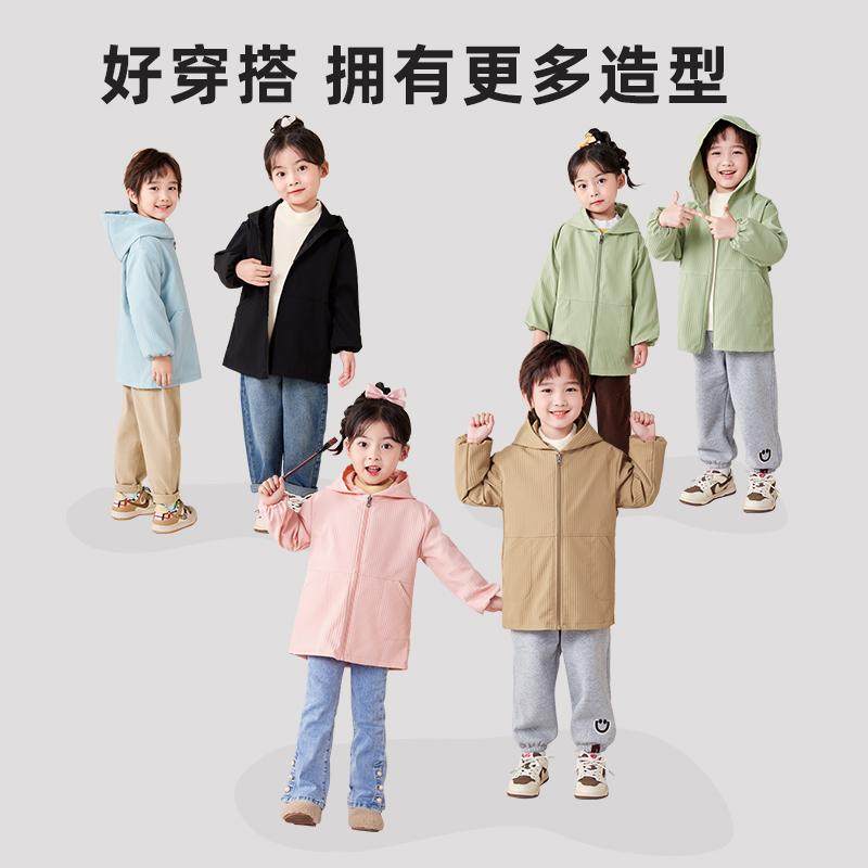 儿童秋冬防水罩衣拉链长袖防脏幼儿园薄款羽绒服画画吃饭围兜护衣,童装/婴儿装/亲子装,反穿衣/罩衣,淘宝优惠券,粉丝福利购,淘宝优惠卷