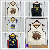 26勇士库里30号球衣城市版 巴特勒10背心汤普森篮球服运动透气速干