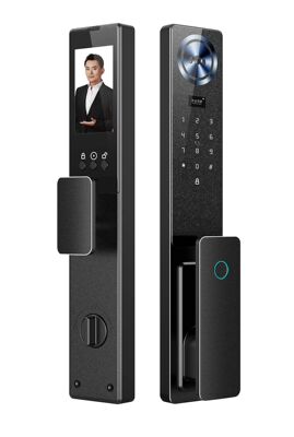 萨莱明智能锁全自动人脸款家用防盗门电子锁指纹密码锁