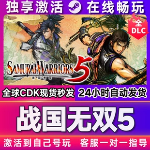 战国无双5 steam游戏全球区国区激活码CDKEY兑换码电脑