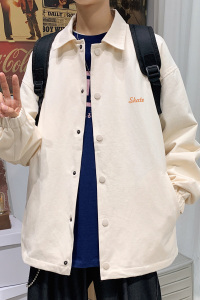！秋季男士夹克外套港风大码宽松青少年上衣 JK107特P45控68图片