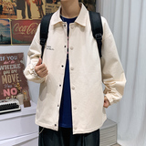 2023秋季男士夹克外套港风潮流宽松秋衣青少年学生上衣JK103P45，男装夹克，电商B220
