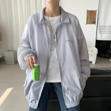 夏季防晒衣男学生薄款情侣外套男超薄大码宽松ins皮肤衣F6018P50，男装夹克，电商B220