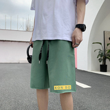 2023夏季运动短裤潮流宽松港风ins五分裤针织休闲裤中裤K13P25，男装休闲裤，电商B220