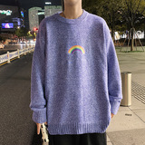 ！秋冬加厚圆领毛衣男学生百搭针织衫港风大码线衫M210P45，男装针织衫/毛衣，电商B220