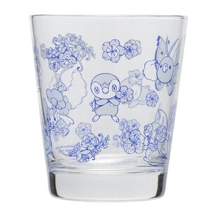 现货 口袋妖怪  Baby Blue Eyes灯丝花系列 波加曼 变色玻璃水杯