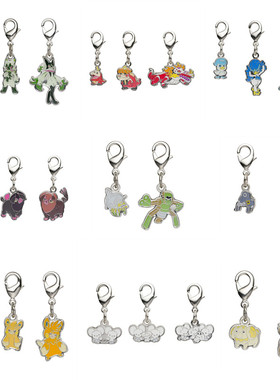 预售 No:906~927 口袋妖怪PC中心 帕底亚地区 全国图签 金属挂件