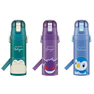 skater 口袋妖怪 卡比兽 耿鬼 波加曼 儿童 超轻 保温杯 470ml