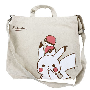预售 精灵宝可梦 Pikachu number025系列 皮卡丘 单肩包 托特包