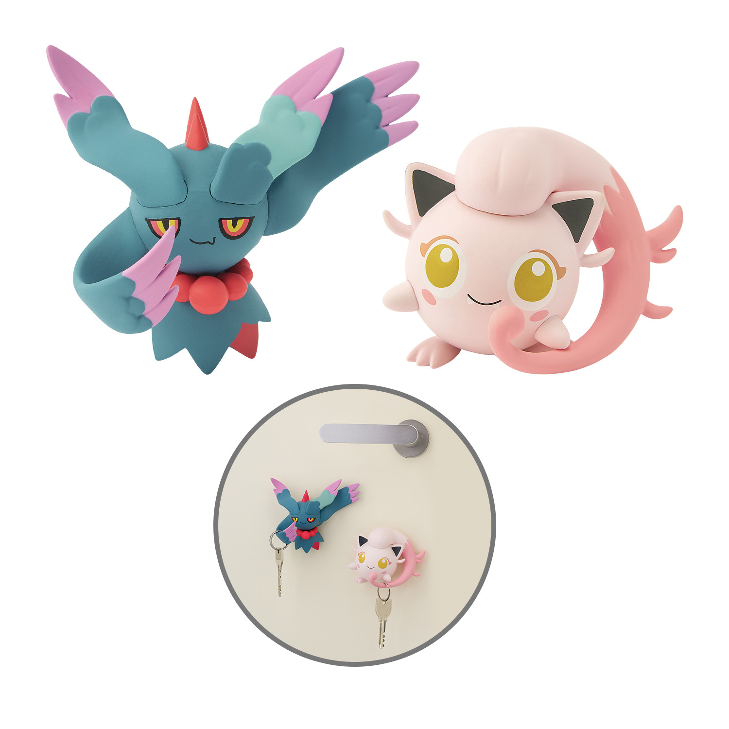 口袋妖怪PC中心磁铁钥匙钩