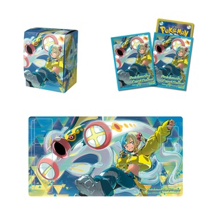 口袋妖怪 卡娜莉&觉醒麻麻鳗鱼王 PTCG 卡牌盒 卡牌套 卡牌垫