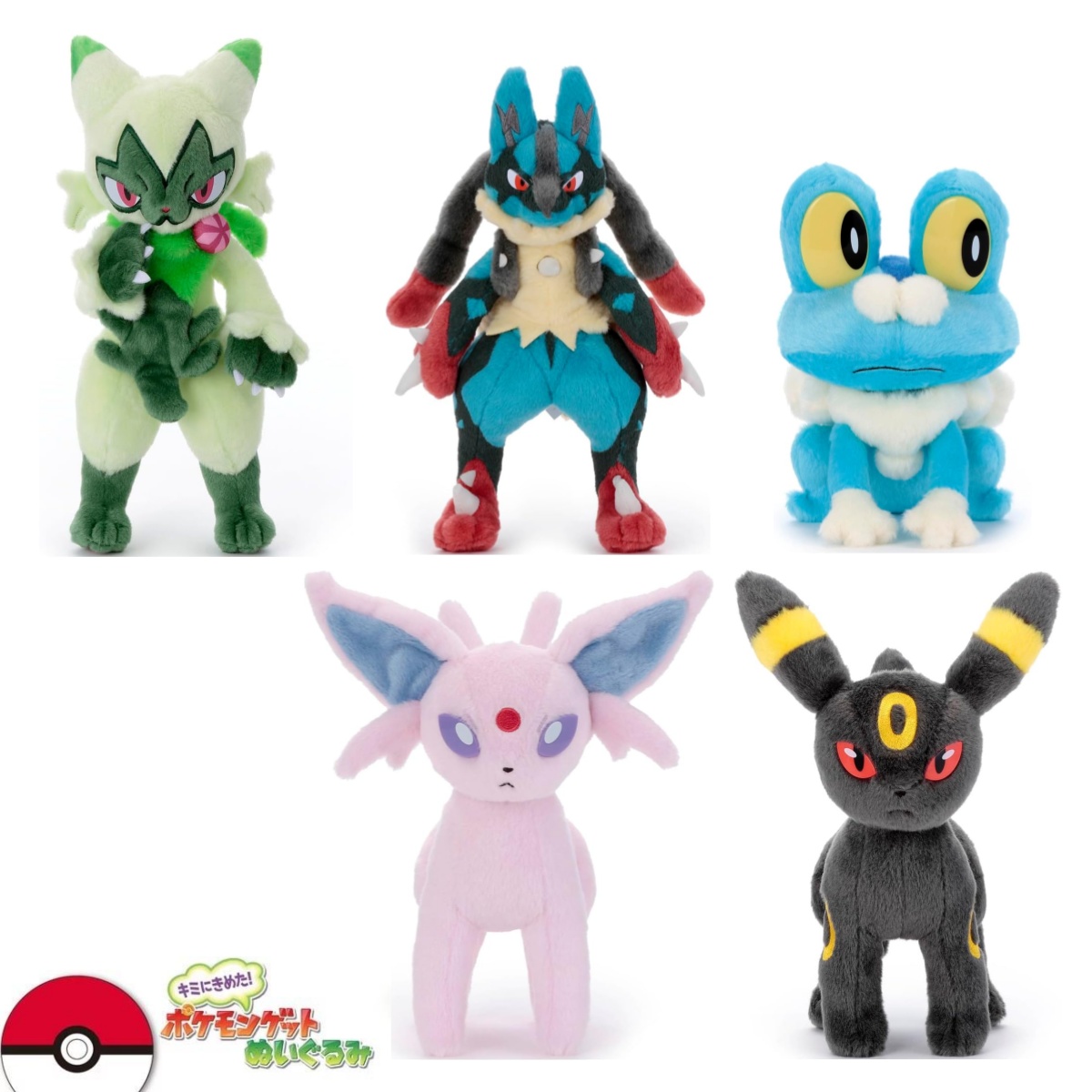 口袋妖怪就决定是你了毛绒玩偶