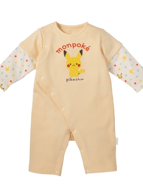 口袋妖怪 monpoke 母婴系列 婴幼儿 分层 连体衣