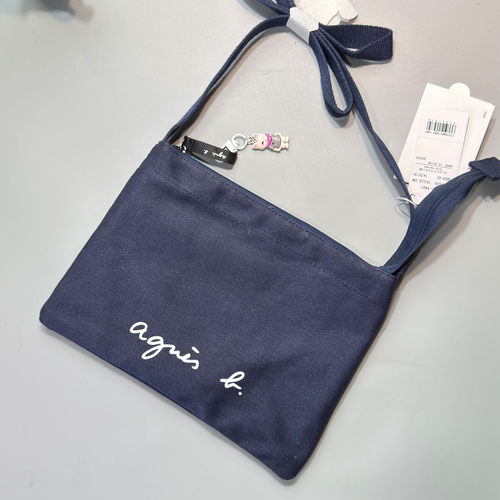 日单帆布牛仔布女信封包休闲日系