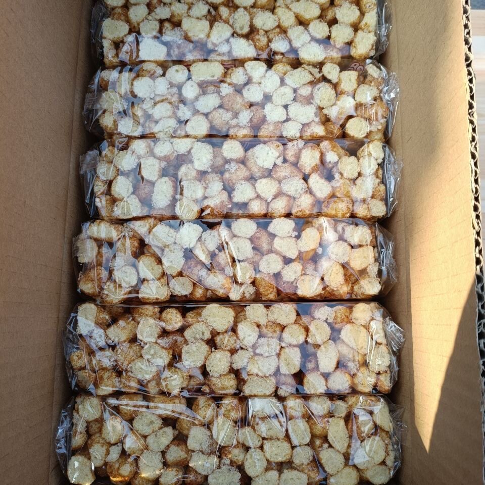 !新疆包邮西藏米花糖红糖爆米花酥网红膨化小吃8090后童年零食老