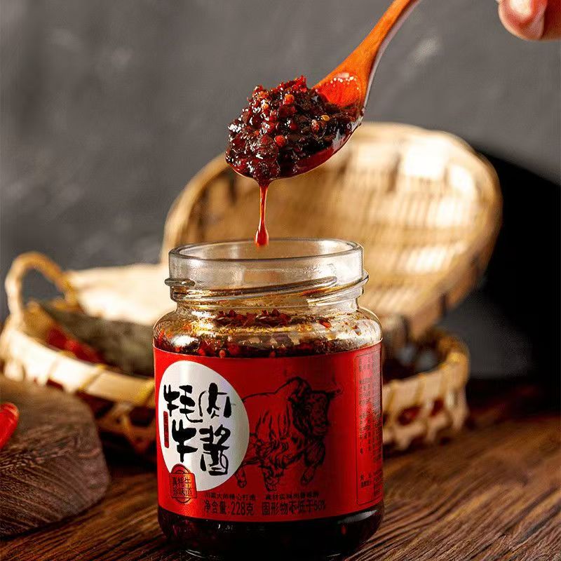 雪顿风干牦牛肉酱青藏特
