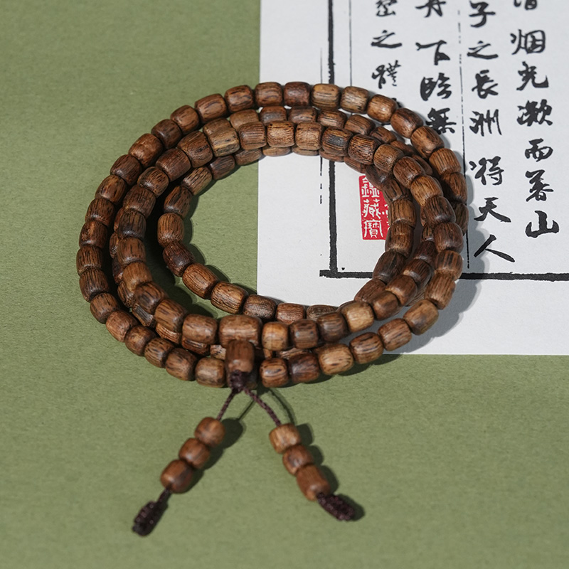 沉香 绿奇楠 5MM多圈 9分沉  11.5g XCA1031