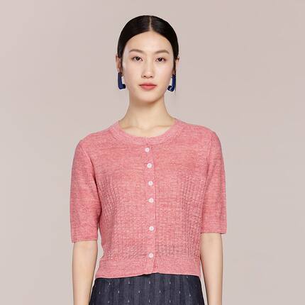 皇冠敦奴女装官方旗舰店专柜正品清仓折扣代购2021夏季新款针织衫