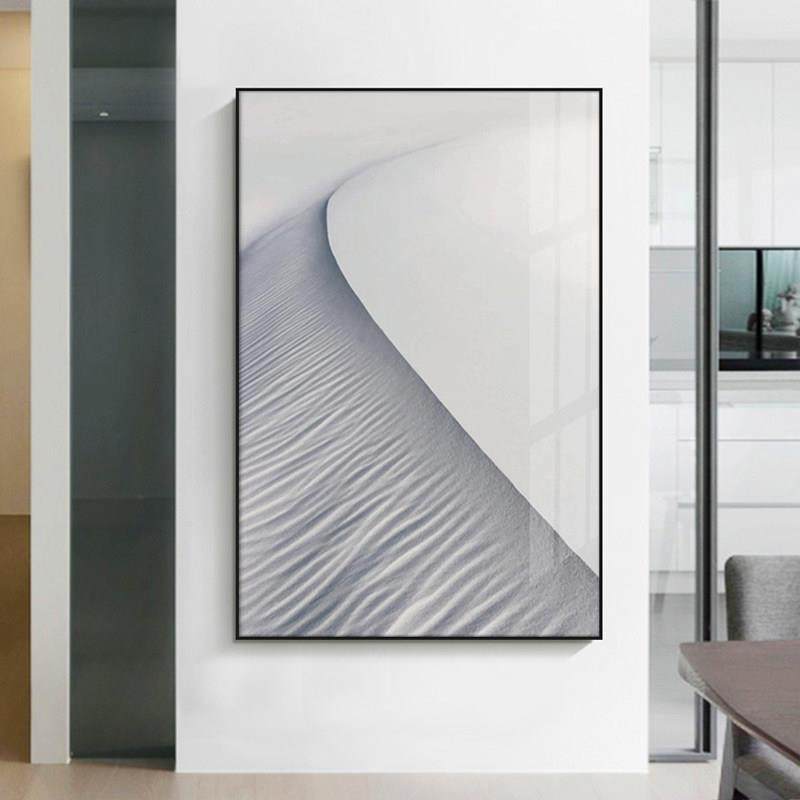 现代简约客厅沙发背景墙沙漠风景装饰画入户玄关走廊过道挂画竖版,家居饰品,现代装饰画,淘宝优惠券,粉丝福利购,淘宝优惠卷