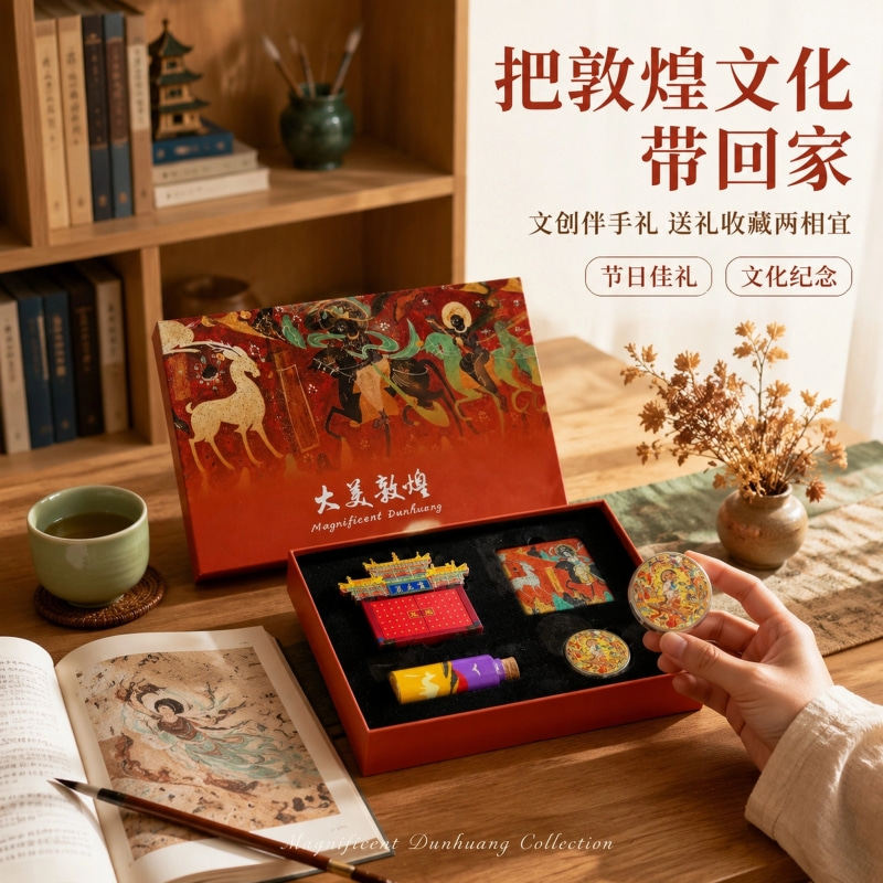 敦煌文创大美敦煌伴手礼套装学生
