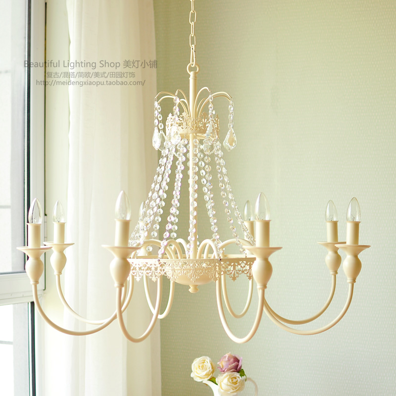 【昨日重现】吊灯 复古 法式 乡村 美式 轻奢 vintage 中古水晶灯