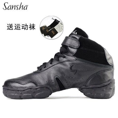 三沙真皮舞鞋自由呼吸告白闷热