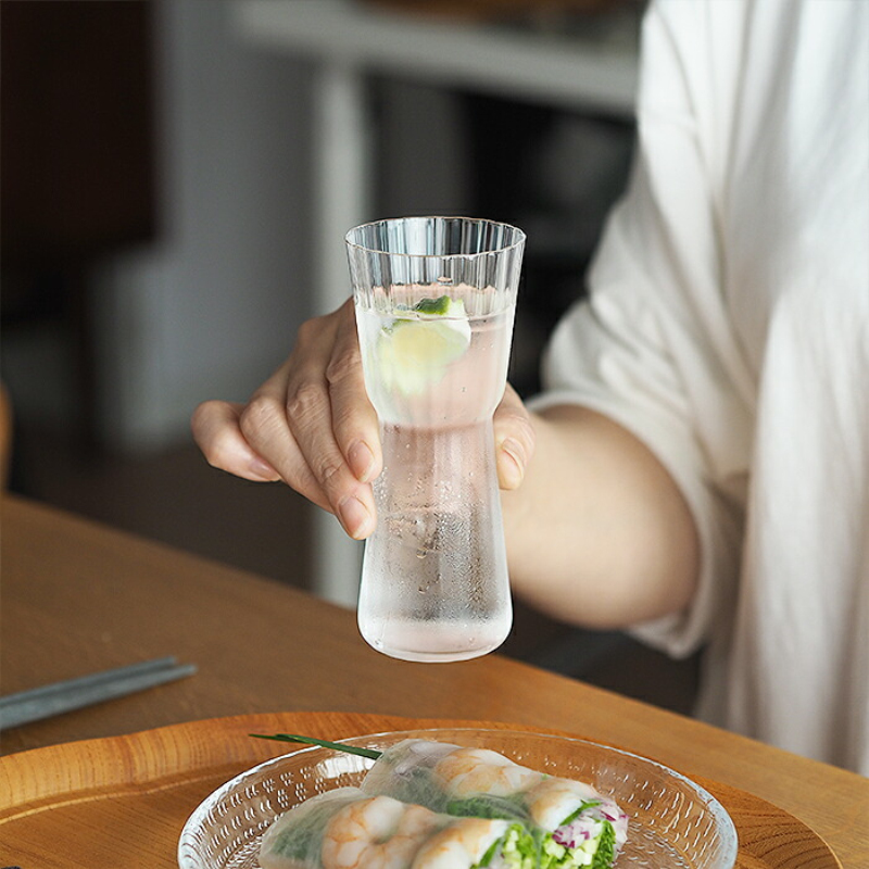 日本制木村硝子店小众优雅玻璃杯