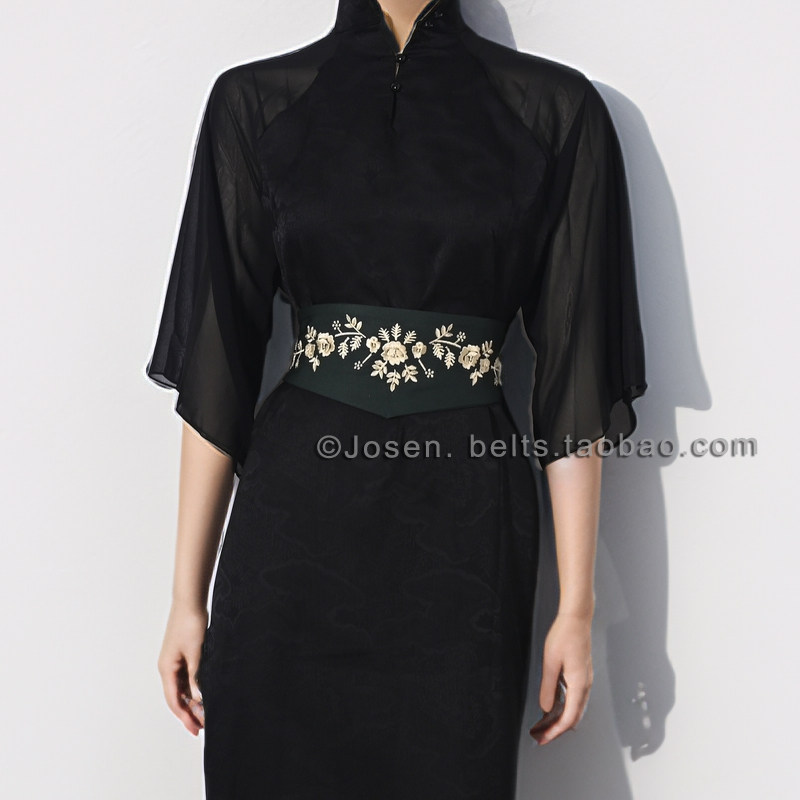 新中式国风复古金线刺绣女装饰宽腰带配连衣裙裤子外套轻奢腰封红,服饰配件/皮带/帽子/围巾,腰带/皮带/腰链,淘宝优惠券,粉丝福利购,淘宝优惠卷